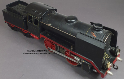 Märklin R66/12910 Spur 0, Dampflok elektrisch 20V, mit Tender R919/0