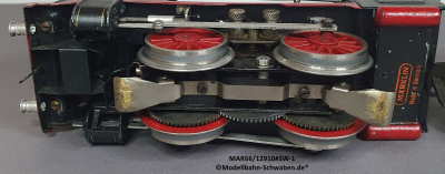 Märklin R66/12910 Spur 0, Dampflok elektrisch 20V, mit Tender R919/0