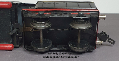 Märklin R66/12910 Spur 0, Dampflok elektrisch 20V, mit Tender R919/0