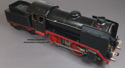 Märklin R66/12910 Spur 0, Dampflok elektrisch 20V, mit Tender R919/0