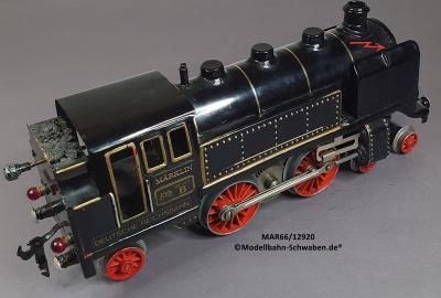 Märklin R66/12920 Spur 0, Dampflok elektrisch 20V, ohne Tender