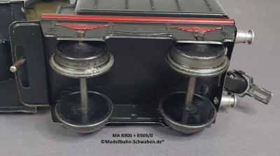 Märklin R900 Spur 0, Dampflok Uhrwerk, mit Tender R909/0