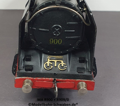 Märklin R900 Spur 0, Dampflok Uhrwerk, mit Tender R909/0