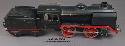 Märklin R900 Spur 0, Dampflok Uhrwerk, mit Tender R909/0