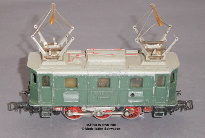 Märklin RSM 800 H0 Elektrolok, Guss, 1. Version 1950-53