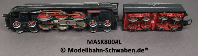 Märklin SK800 H0 Stromlinien Dampflokomotive mit Schlepptender, Bauzeit ab ca.1956