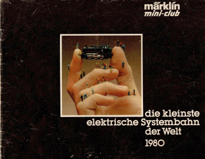 Märklin Spur Z Miniclub Hauptkatalog 1980
