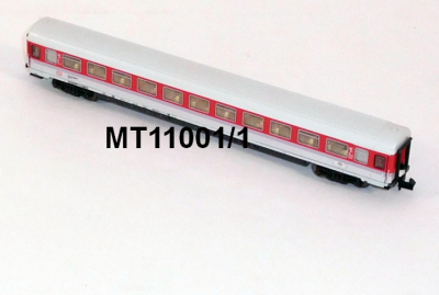 Minitrix 11001/1 N IC Großraumwagen 2. Kl., Apmz 123, 61 80 18-95 202-7, DB