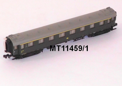 Minitrix 11459/1 N Schnellzugwagen, 1. Kl., A4ü, DR Minitrix 11459/1 N Schnellzugwagen, 1. Kl., A4ü, DR