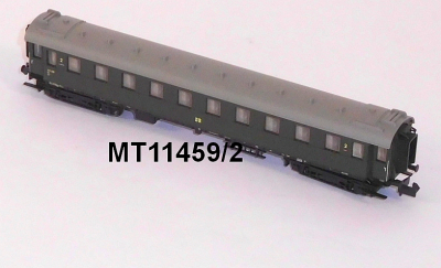 Minitrix 11459/2 N Schnellzugwagen, 2. Kl., B4ü, DR