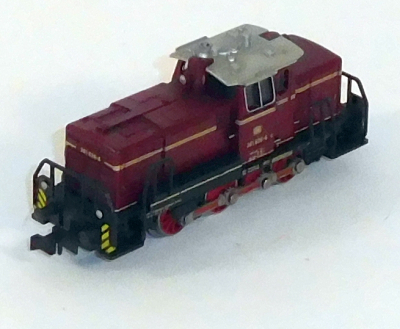 Minitrix 12064 N Diesellok BR 261 626-6, altrot, DB