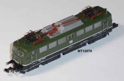 Minitrix 12070 N E-Lok BR140 854-1, grün, DB, OVP