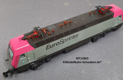 Minitrix 12863 N Elektrolok, BR 127 001-6, EuroSprinter, OVP