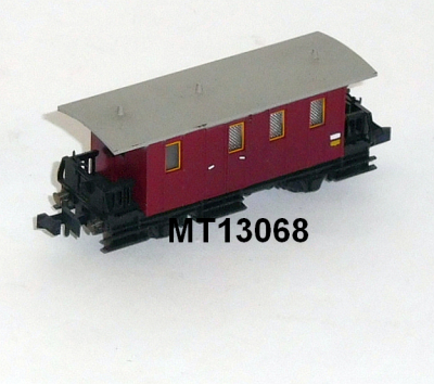 Minitrix 13068 N Bayrischer Gepäckwagen mit Postabteil, PPostL, K.Bay.Sts.B. Minitrix 13068 N Bayrischer Gepäckwagen mit Postabteil, PPostL, K.Bay.Sts.B.