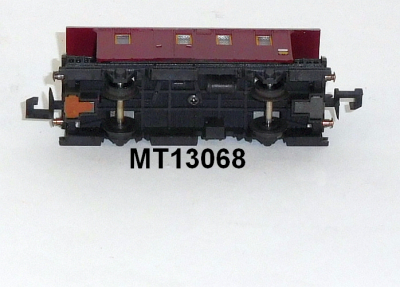 Minitrix 13068 N Bayrischer Gepäckwagen mit Postabteil, PPostL, K.Bay.Sts.B. Minitrix 13068 N Bayrischer Gepäckwagen mit Postabteil, PPostL, K.Bay.Sts.B.