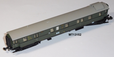 Minitrix 13152 N Gepäckwagen m. Postabteil, PwPost 4ü-34, DRG, OVP