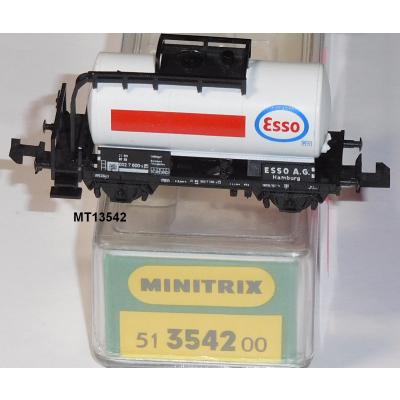 Minitrix 13542 N Kesselwagen Esso, DB, OVP