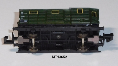 Minitrix 13652 N Güterzug Begleitwagen, DR, OVP