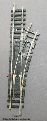 Minitrix 14953 Weiche, rechts, 24°/30°, Hand