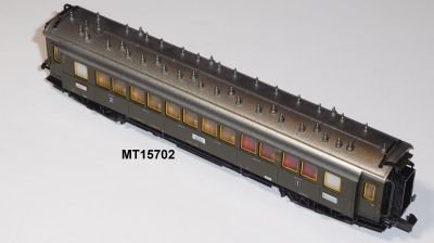 Minitrix 15702 N Schnellzugwagen 1./2. Kl, DRG, OVP