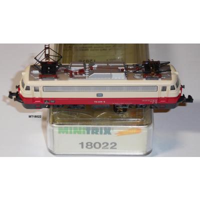 Minitrix 18022 N E-Lok, TEE, BR 112 499-9, beige/rot, DB, OVP