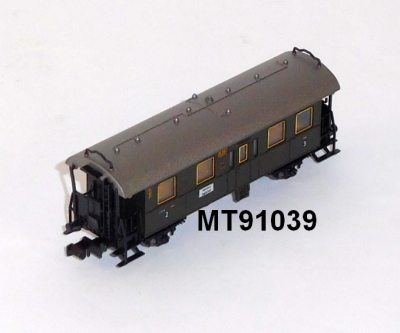Minitrix 91039 N Bayrischer Personen- / Abteilwagen 2./3. Klasse, DRG