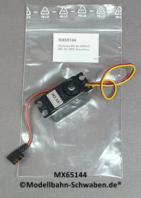 Multiplex 65144 SERVO MS-X4, MPX Anschluss