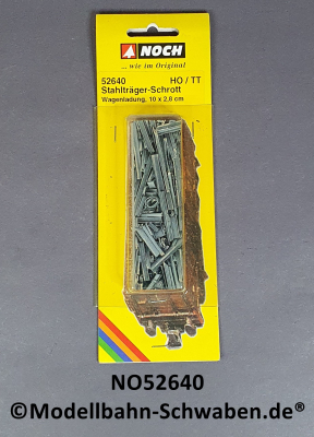 Noch 52640 H0/TT Wagenbeladung Stahlträger-Schrott, OVP