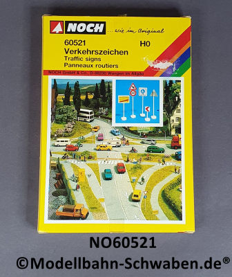 Noch 60521 H0 Verkehrszeichen 270 Stk., OVP