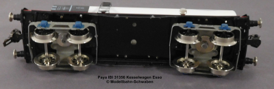 Paya Ibi 31356 Spur 0, M1:45, Blech/TinPlate, Kesselwagen Esso 4-achsig, LüP 260, OVP