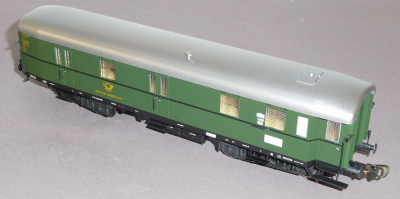 Piko 53221 H0 Bahnpostwagen Post4a/15, Wg.Nr.4743 Ffm, DBP, OVP