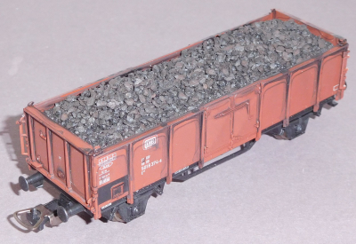 Piko 58301 H0 Offener Güterwagen E034 bel.m. Kohle, DB, OVP