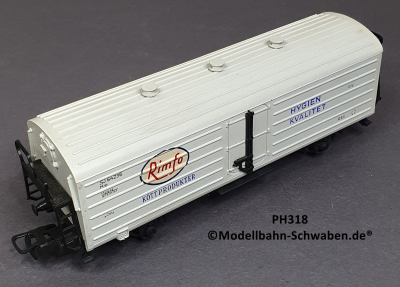 Pocher 318 H0 Güterwagen SJ Rimfo, OVP