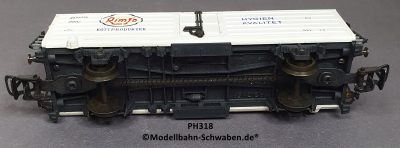 Pocher 318 H0 Güterwagen SJ Rimfo, OVP