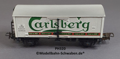 Pocher 320 H0 Kühlwagen Carlsberg, DSB