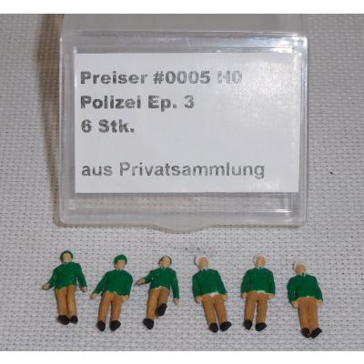 Preiser #0005 H0 Polizei Ep. 2, EVP