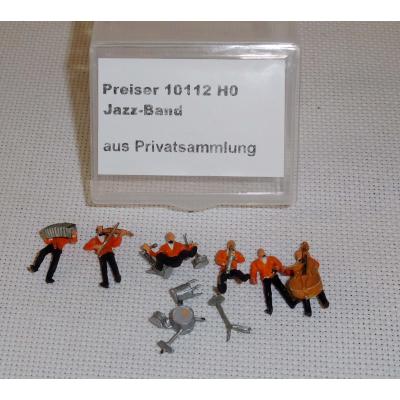 Preiser 10112 H0 Jazz-Band, Orange Blazer, EVP