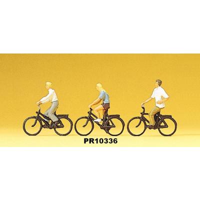 Preiser 10336 H0 1:87 Figuren Radfahrer, OVP