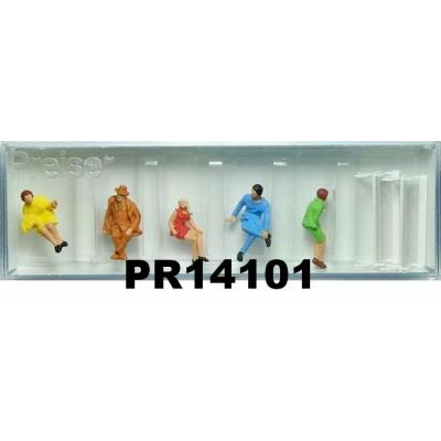 Preiser 14101 H0 1:87 Sitzende Personen, OVP