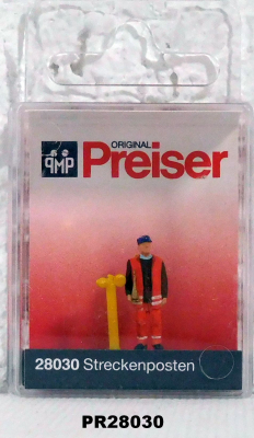 Preiser 28030 H0 1:87 Streckenposten, OVP