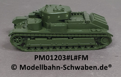 Premo Minitank 1203 H0 Sowjetischer Mehrtturmpanzer T28/1935, Fertigmodell