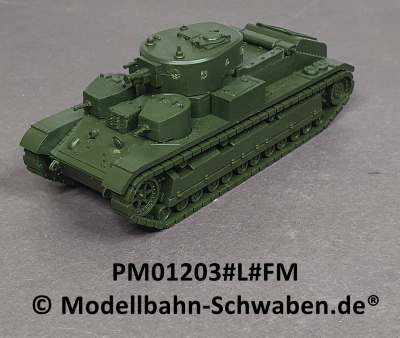 Premo Minitank 1203 H0 Sowjetischer Mehrtturmpanzer T28/1935, Fertigmodell