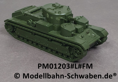 Premo Minitank 1203 H0 Sowjetischer Mehrtturmpanzer T28/1935, Fertigmodell