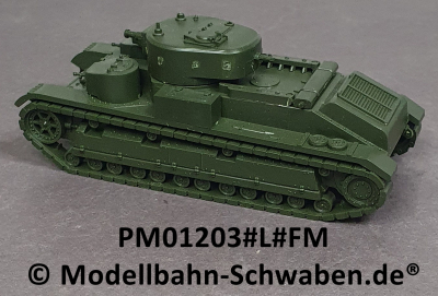 Premo Minitank 1203 H0 Sowjetischer Mehrtturmpanzer T28/1935, Fertigmodell