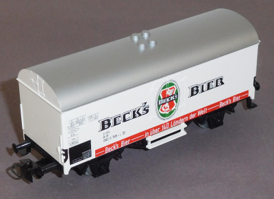 Primex 4548 H0 Bier-/Kühlwagen Becks Bier 082 0 785-4, DB, OVP