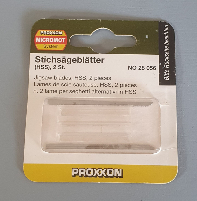 Proxxon 28056 Stichsägeblätter (HSS) 2 Stück, OVP