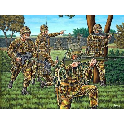 Revell 02519 Bausatz 1:72, Britische Infanterie, OVP