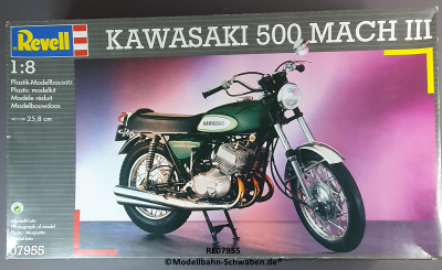Revell 07955 Bausatz 1:8, Kawasaki 500 Mach III, OVP