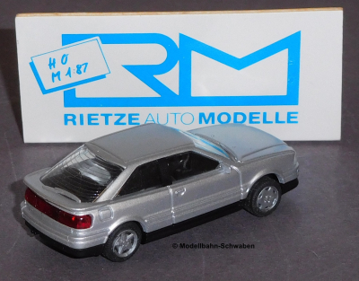 Rietze 20430 H0 Audi Coupe S2, silber