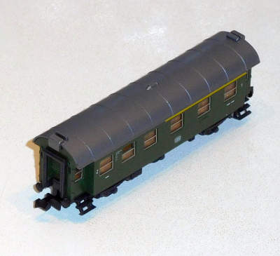 Roco 02251S N Umbauwagen 1./2. Kl., AB3yg-54, 3-achsig, grün, OVP